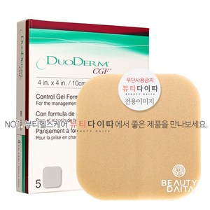 듀오덤 콘바텍 CGF 재생밴드 5매, 10 x 10 cm, 1개