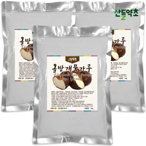 올방개묵가루 올방개전분 묵재료, 1kg, 3개