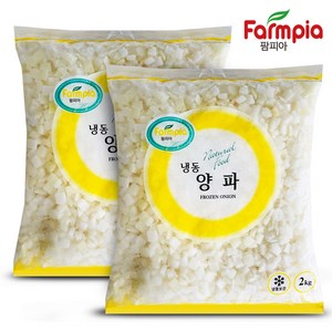 팜피아 냉동 양파 다이스 2kg + 2kg 총 4kg, 2개