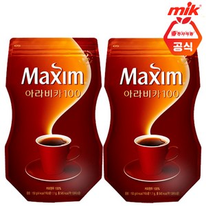 맥심 아라비카 100 원두 커피믹스, 150g, 2개