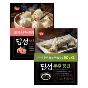 동원 딤섬 부추창펀 390g 2봉+새우하가우 300g 2봉 2개, 상세 설명 참조