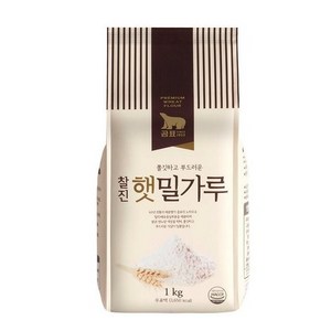 곰표 찰진 햇밀가루, 1kg, 4개