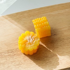 [한소픈] 채소 야채모형 모조 주방 김장소품 인테리어 장식 촬영용, 옥수수조각 1P