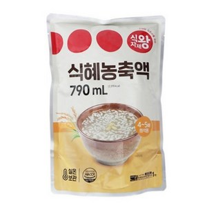 식자재왕 식혜 농축액, 790ml, 5개