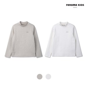 레노마키즈 남아용 기본 기모 반목 티셔츠 R2445T143