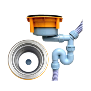 싱크대 대형 엔지 올스텐배수구 세트 올스텐거름망 악취차단 배수통교체 코트랩, 엔지올스텐배수구세트, 1. 막힘너트, 1개