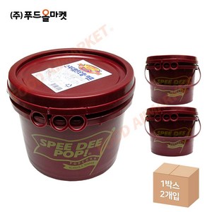 푸드올마켓_ 스피디 팝콘오일 3kg 한박스 (3kg x 2ea), 2개