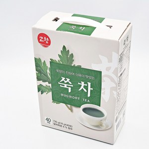 고향 쑥차, 18g, 40개입, 8개