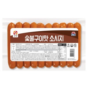 오양 숯불구이맛 소시지 1kg, 10개