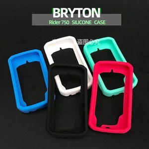 Byton-라이더 750 Ride750 케이스 자전거 컴퓨터 실리콘 커버 카툰 고무 HD 필름 보호 Byton750 용, 1)750 Black, 1개