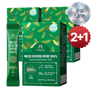 여주환 100% 국산 HACCP 스틱 메이제이, 3박스, 60g