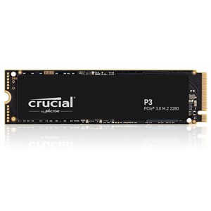 마이크론 Crucial P3 M.2 2280 NVMe SSD, 1024GB