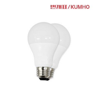 번개표 LED 전구 10W, 주광색, 5개