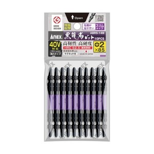 아넥스 강력 슬립 토션 비트 세트 ABRS-14M 2x85 (40V대응) 비트세트(10개입)1판 ANEX, 1개