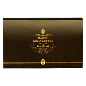 코나포유 세계 3대 커피 하와이 코나커피 헤이즐넛 와이키키 드립백 세트12P, 8.5g, 1개, 12개입