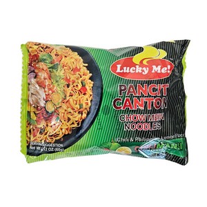 필리핀 판싯칸톤 칠리만시 칠리 깔라만시 라면 / Lucky Me Pancit Canton Chili mansi noodles, 1개