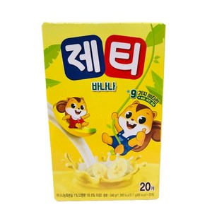 제티 바나나맛 20개입 (340g), 340g, 1개