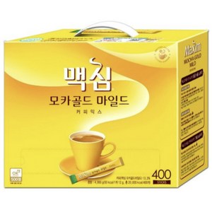 맥심 모카골드 마일드 커피 믹스, 12g, 400개입, 1개