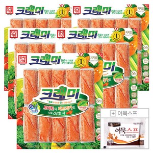 크래미 한성기업 크래미(180g x5개)+어묵스프(6g), 180g, 1개