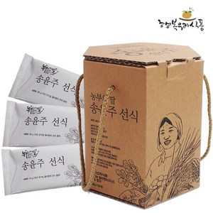 송윤주 선식 30스틱 국산 발아현미 잡곡 아침 식사 대용, 30g, 1개