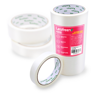 리프린 페인트 보양 종이 마스킹 테이프 20mm x 20m, 화이트, 10개