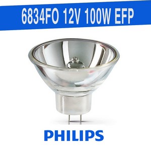 6834FO PHILIPS 12V 100W EFP A1/231 GZ6 35 필립스 할로겐램프, 1개