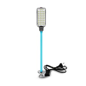 AC220V LED 집게등 자바라 작업등 LED집게스탠드, 1개