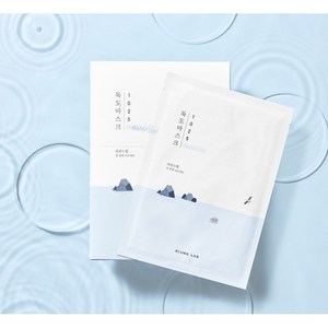 [정품] 라운드랩 1025 독도 수분 wate 워터겔 마스크 30ml x 10매 [백화점], 1개입, 10개