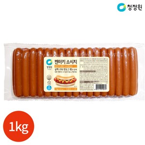 청정원 켄터키 소시지 1kg, 1개