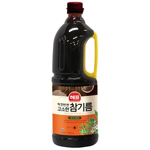 해표 고소한 참기름, 1.8L, 2개