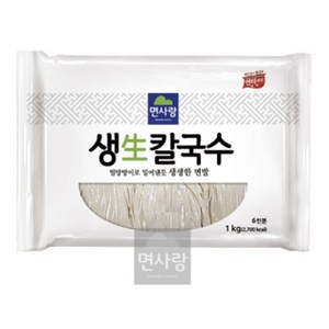 면사랑 생칼국수 1kg 10봉 1박스 실온, 10개