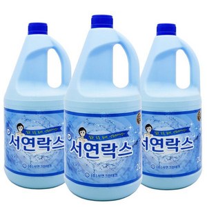 2L X3개 살균 소독 악취제거 표백 락스 서연락스, 3개