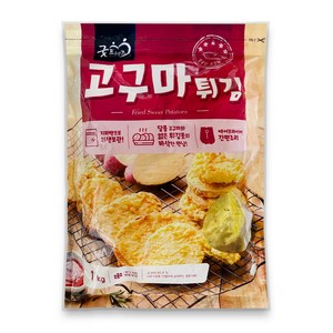 굿프랜즈 고구마 튀김 1kg, 1개