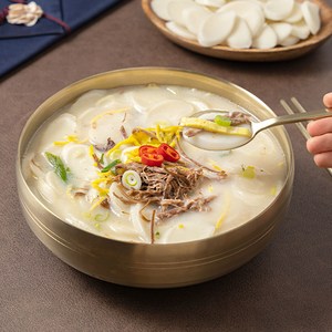 뚝심밥상 설날 한우사골 곰탕 떡국, 600g, 6개