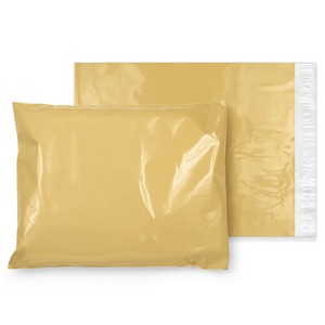 [그러담다] LDPE 고급 택배봉투 (크림골드), 100장, 크림골드