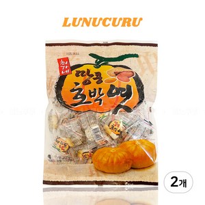 최가네 식품 땅콩호박엿 (약 42알) / 땅콩과 국산 호박의 완벽한 조합, 300g, 2개