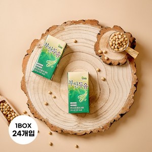 부산우유 부산두유 200ml X 24팩, 24개