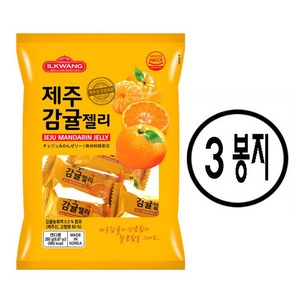 일광제과 제주감귤젤리, 280g, 3개