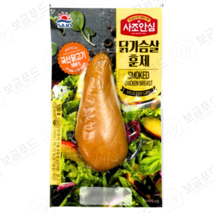 사조대림 닭가슴살 훈제, 10개, 100g