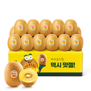 제스프리 제주 골드키위 팩하우스직송 2kg, 1박스, 개별 110g내외 18개입