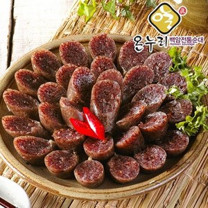 [백암전통순대] 찰순대1kg + 찰순대1kg (총2kg), 1kg, 2개