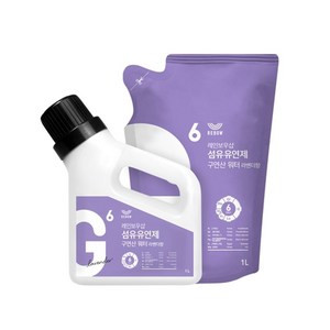 섬유유연제 구연산 워터 라벤더향, 1L, 1개