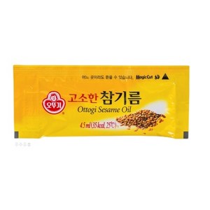 오뚜기 고소한참기름 (일회용) 4.5ML x 50개, 500개