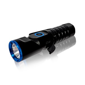 제스트 LED 손전등 헤드꺾임 후레쉬 충전랜턴 Z-M712FB JW 종원, 1개, 블루