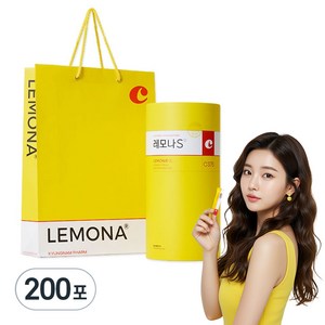레모나 S산 비타민 + 선물용 쇼핑백, 200회분, 300g, 1개