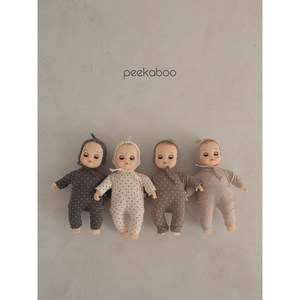 피카부 인형옷 달콤실내복 콩콩이옷, 모카, fee, 1개