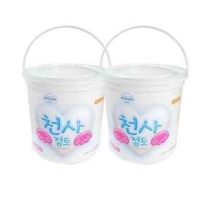 천사점토 벌크 아동용 점토, 2개, 800g