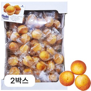 망둘 클래식 케이크 머핀, 1.5kg, 2개