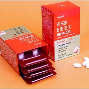 리포좀 비타민 C 비타부스트 1000mg x 60정 (2개월) 비타민씨 리포조말 효능, 1개