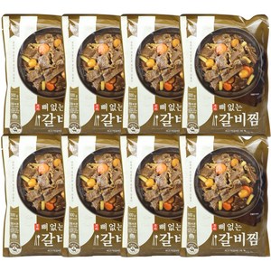 강부자 뼈없는 갈비찜 500g, 4kg, 1세트